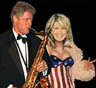 Martha Stewart & Bill Clinton