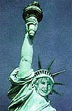 Martha Stewart at Statue of Liberty